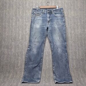 Vintage EXIT Jeans Men's 34x30 Loose Fit Bootcut Skater Y2K 90s Denim Grunge